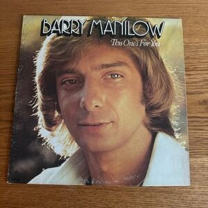 Barry Manilow This Ones For You Vinyl Record Album ARISTA‎ AB 4090